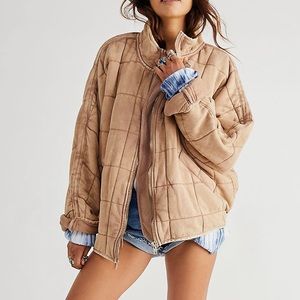 Free People Quilted Jacket
